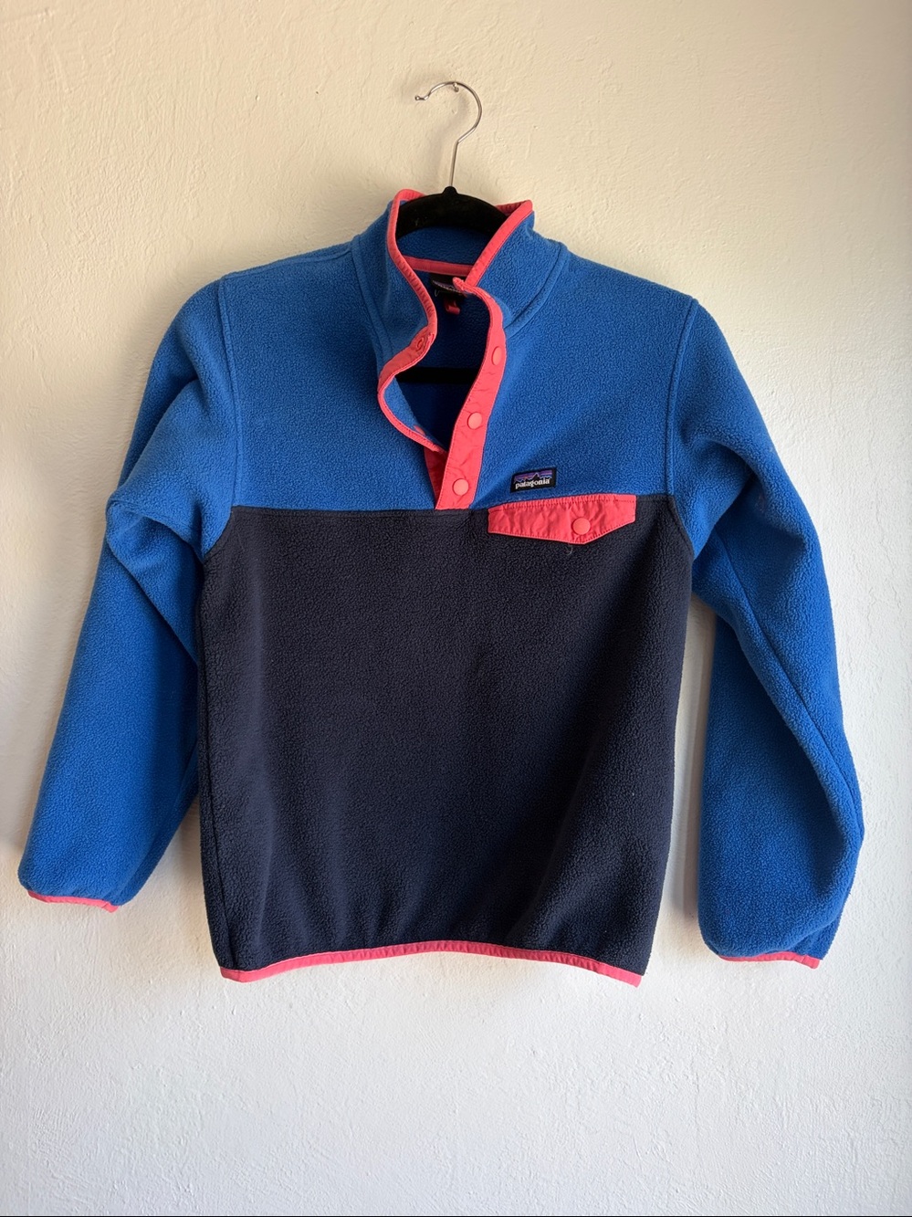 Patagonia synchilla fleece boys girls unisex size large
